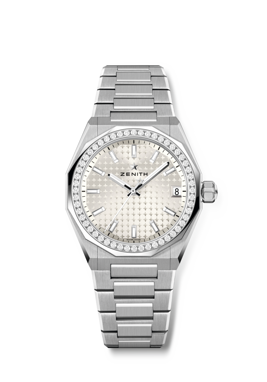 ZENITH DEFY SKYLINE 36 - 36.00mm, Stainless steel with diamond-set ZENITH DEFY SKYLINE 36 - 36.00mm, Stainless steel with diamond-set