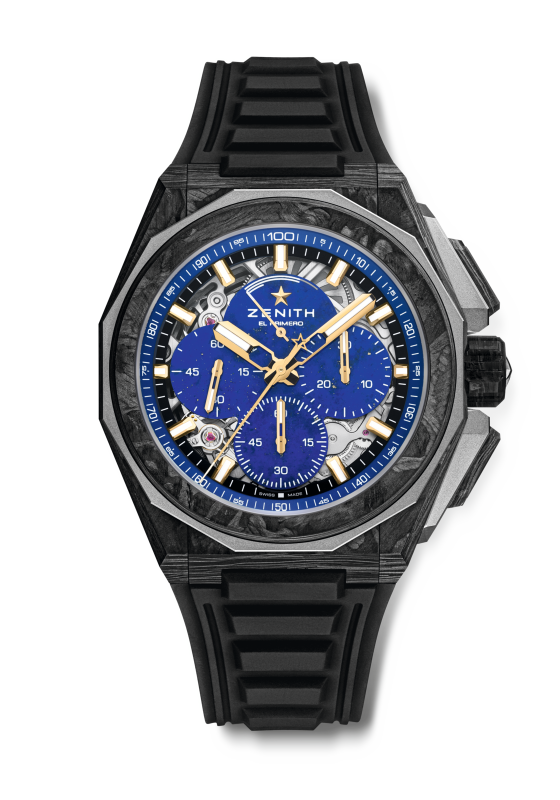 ZENITH デファイ エクストリーム - 45.00mm, マイクロブラスト仕上げチタン ZENITH デファイ エクストリーム - 45.00mm, マイクロブラスト仕上げチタン