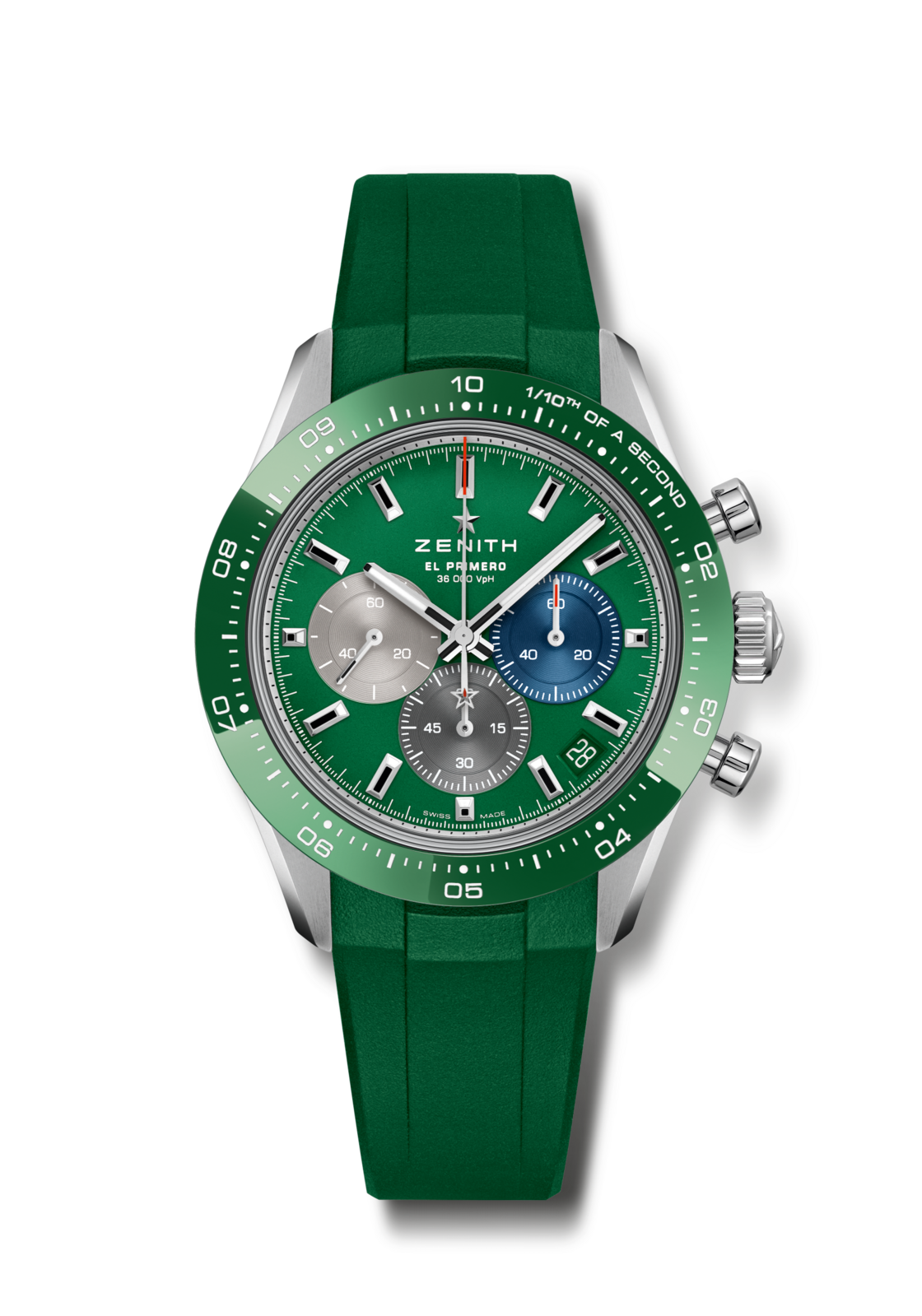 ZENITH クロノマスター スポーツ グリーン - 41.00mm, ステンレススチール