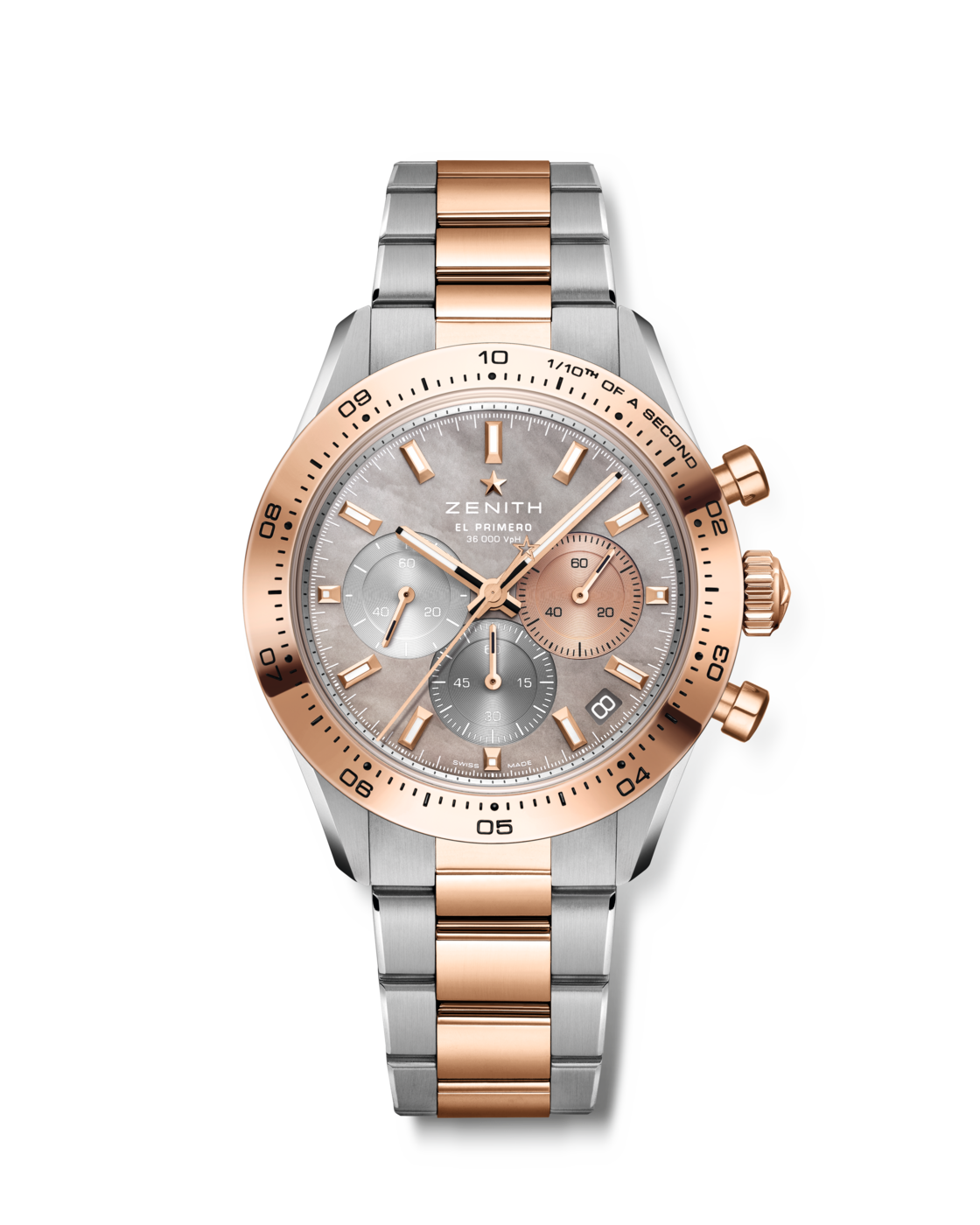 ZENITH クロノマスター スポーツ - 41.00mm, ステンレススチール、18K