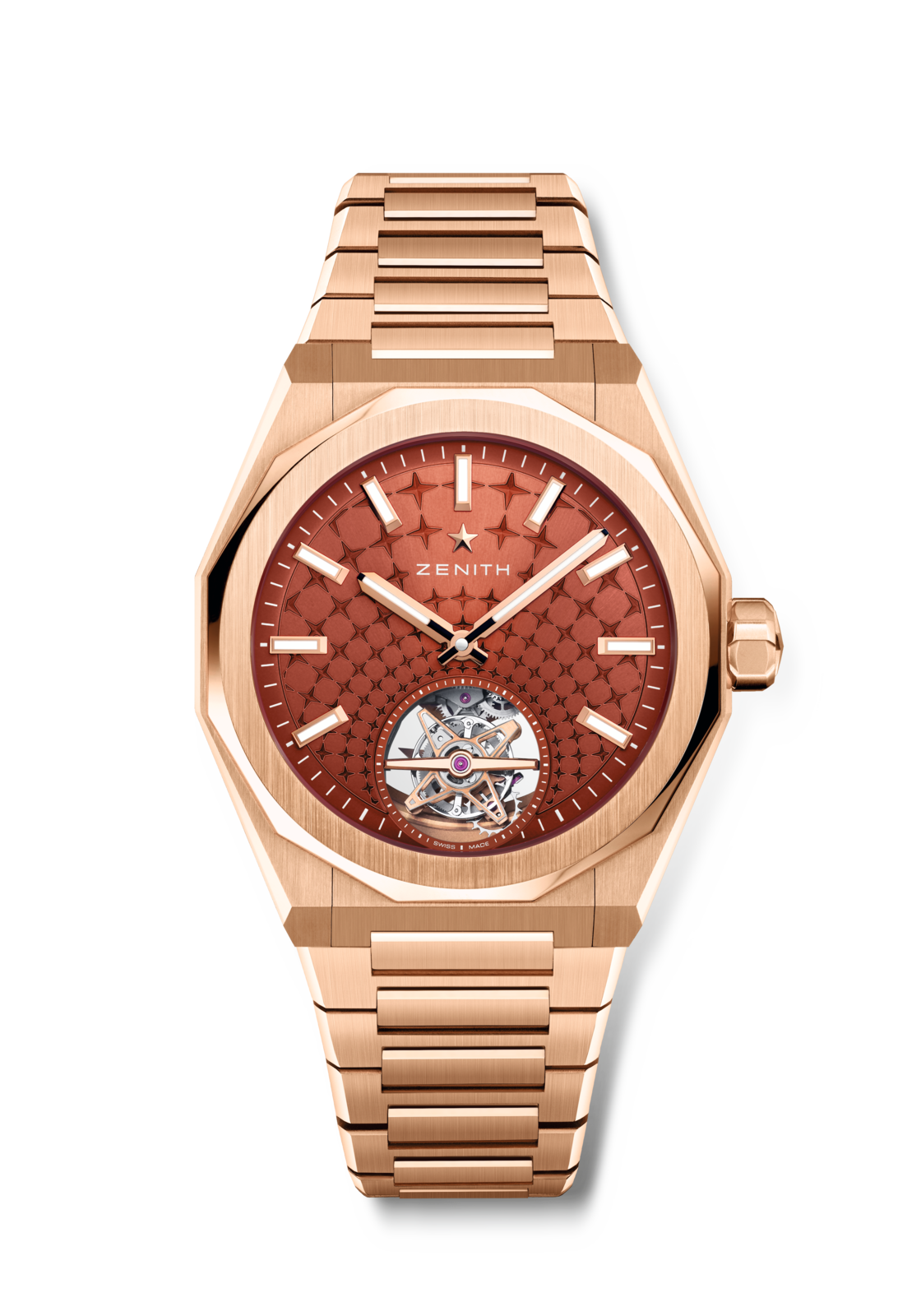 ZENITH デファイ スカイライン トゥールビヨン - 41.00mm, ステンレス