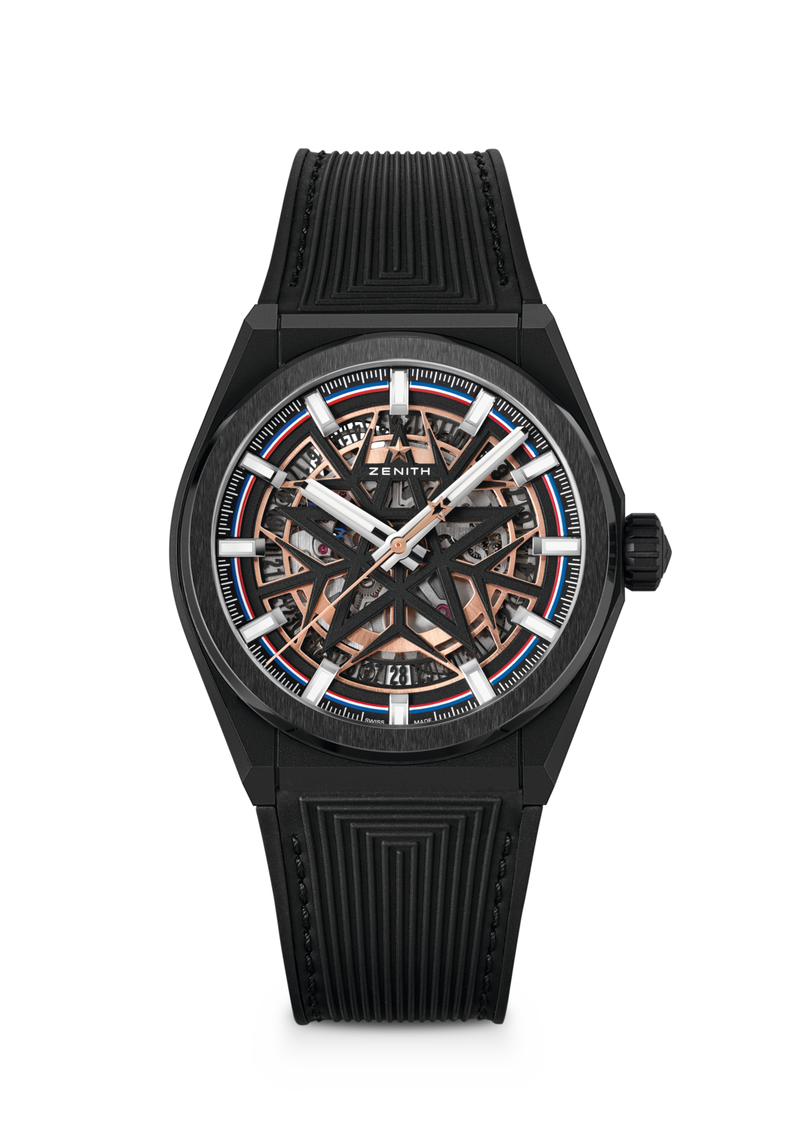 ブラックまたはホワイトセラミックのゼニス x フザルプ デファイ ブラックまたはホワイトセラミックのゼニス x フザルプ デファイ